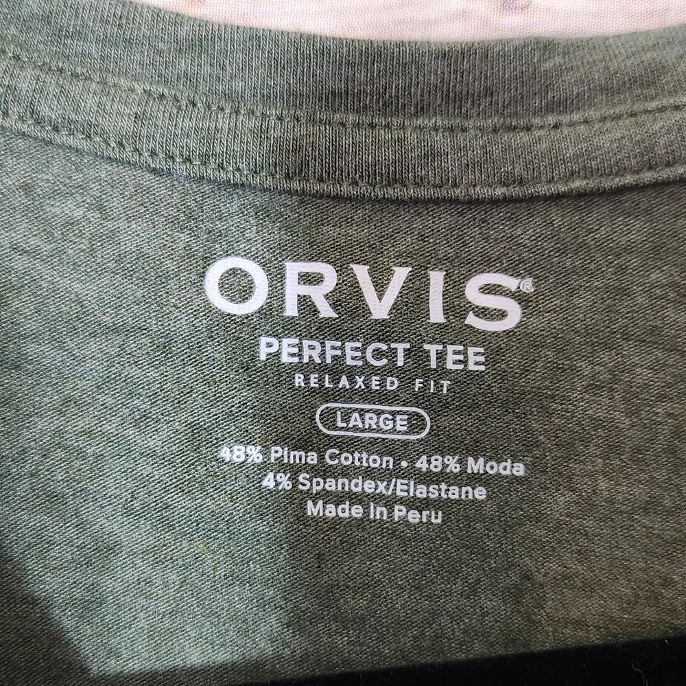 NWOT Orvis Perfect Tee - Picture 3 of 3